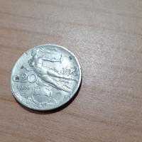 centesimi 20 anno 1908