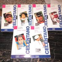 Nr. 6 videocassette con film di Adriano Celentano