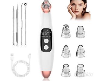 Aspiratore punti neri professionale 6 testine