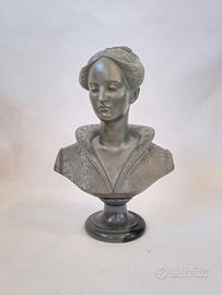 Busto donna in resina