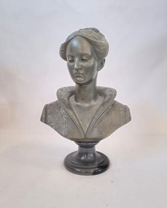 Busto donna in resina