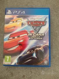 cars in gara per la vittoria per ps4