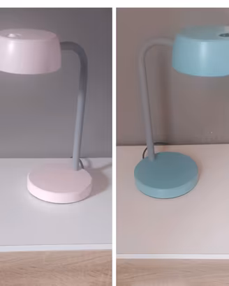 coppia 2 lampade led abat jour arredamento 