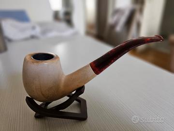 Pipa curva in schiuma di mare