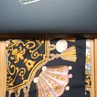 Foulard donna in seta completa di scatola.