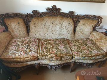 divano e poltrone vintage