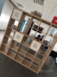 IKEA KALLAX scaffale effetto rovere con mordente