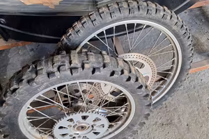 Ruote moto enduro 21”+ posteriore-Complete