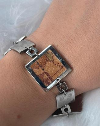 Bracciale Alviero Martini IA Classe Acciaio Mappa