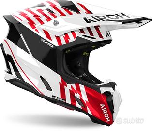 CASCO Airoh Twist 3 Thunder Red Gloss