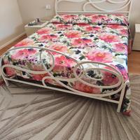 letto matrimoniale in ferro battuto 