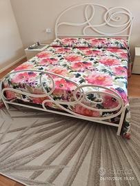 letto matrimoniale in ferro battuto 