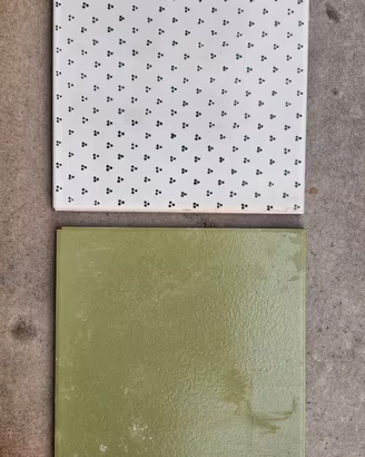 Piastrelle vintage anni 70 20x20 Marazzi Mei P'ing