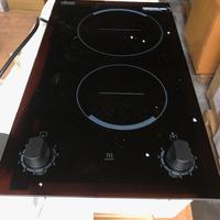 Piano cottura vetroceramica due fuochi FAURE 