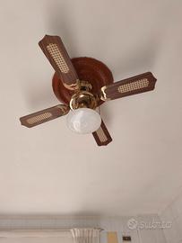 lampadario ventilatore 