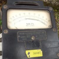 Voltmetro Weston d'epoca mod. 455