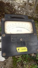 Voltmetro Weston d'epoca mod. 455