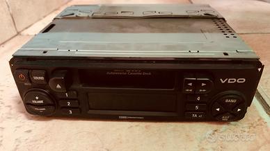 Autoradio con cassetta 1 din