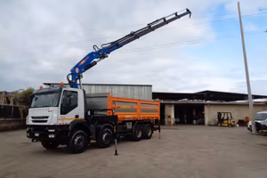 Iveco Trakker 4Assi E5 - Gru + Ribaltabile