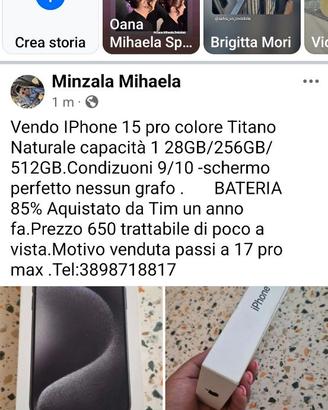 IPhone quindici pro