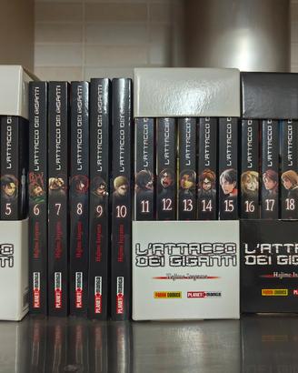 Manga Attacco dei giganti volumi da 1 a 32 