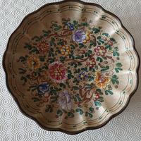 PIATTO DECORATIVO CENTROTAVOLA IN CERAMICA C.A.F.