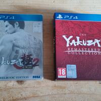 Yakuza dal 2 al 5 PS4 ITA - Leggi descrizione