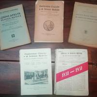 5 Libri antichi di Medicina del 1927