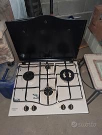 piano cottura gas hotpoint