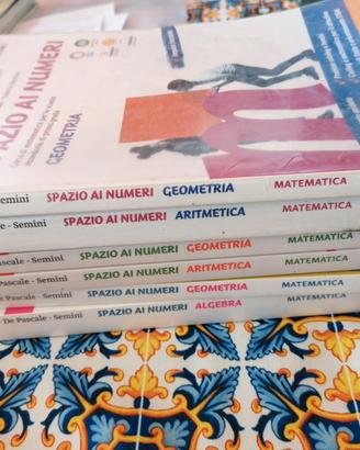 Libro matematica medie spazio ai numeri  1 2 3