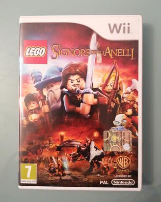 nintendo wii lego signore degli anelli 