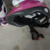 Pattini e casco per bambina
