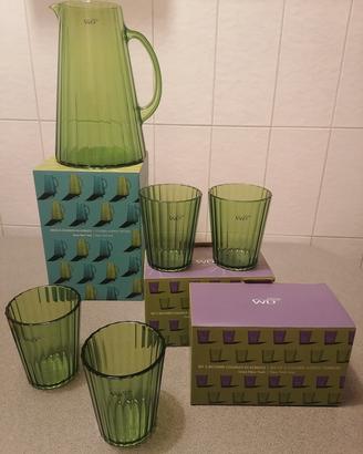 Brocca 4 bicchieri acrilico WD Lifestyle new york