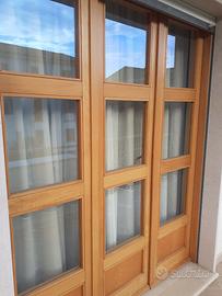 15 infissi in legno massello artigianali