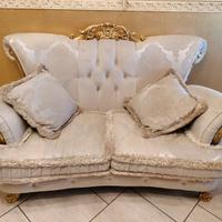 divano stile barocco 2 posti 