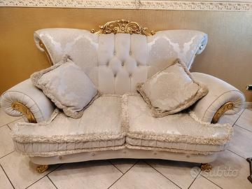 divano stile barocco 2 posti 