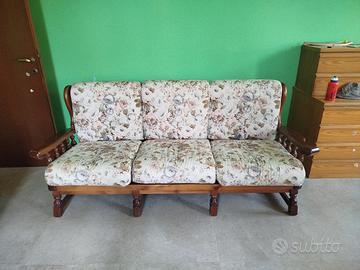 divano legno massello