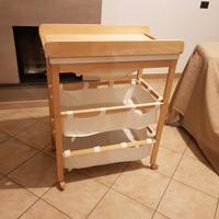 fasciatoio legno con vaschetta