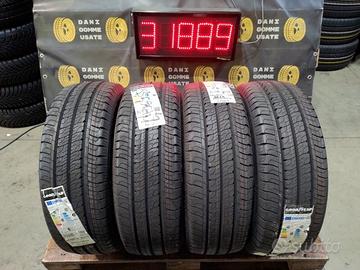4 GOMME NUOVE PER FIAT DOBLO 195 60 16C GOODYEAR