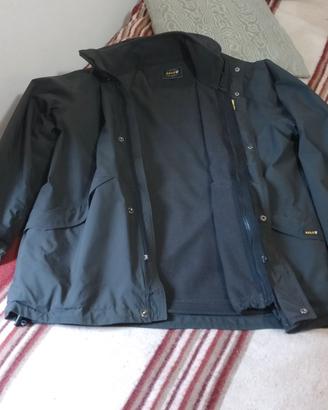 Giacca Men-BAILO-tg.L-blu GOROTEX-Tecnopile Top