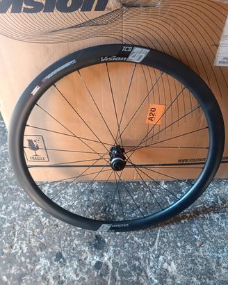 ruote vision t40 in carbonio nuove