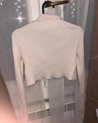 Completo Love Republic cardigan e gonna in maglia