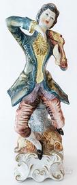 Statua Porcellana Ceramica Capodimonte