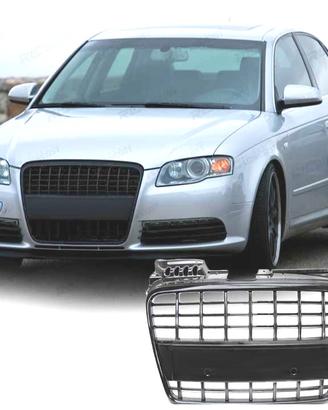 GRIGLIA AUDI A4 B7 04-07 LOOK S LINE NERO LUCIDO