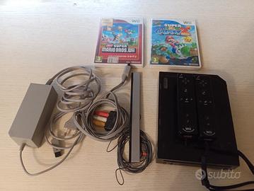 nintendo Wii + 2 giochi + 2 joystick 