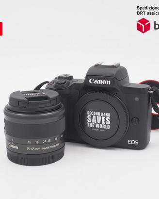 Canon EOS M50 Mark II + EF-M 15-45 F3.5-6.3 IS STM