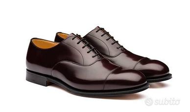 Scarpa elegante nera stringata Church's oxford ori