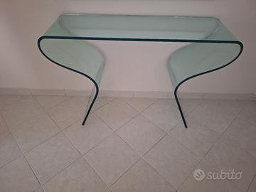 CONSOLLE E VETRINA CRISTALLO FIAM