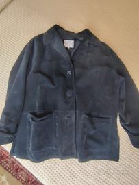 Giacca donna vera pelle camoscio tg.50