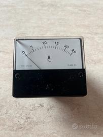 Amperometro Analogico 25A AC